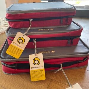*NEW* Biaggi Zipsak Set of 3 Foldable/Expandable Spinner Suitcases